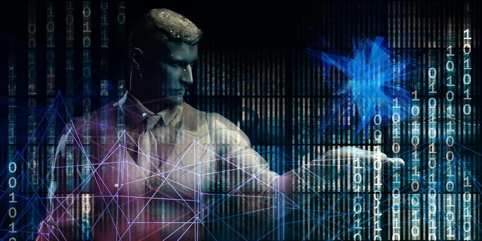 Technology Theme Stockillustratie