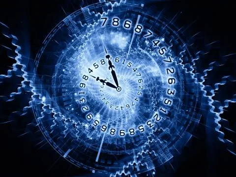 Technology of time イラスト素材