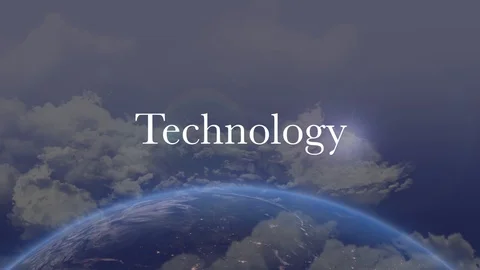 Technology Title Stock Footage 87299756
