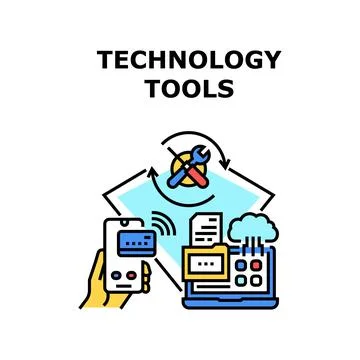 Technology tools icon vector illustration Stock Illustration