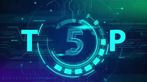 Technology Top 10 Countdown Stock Footage 201120737