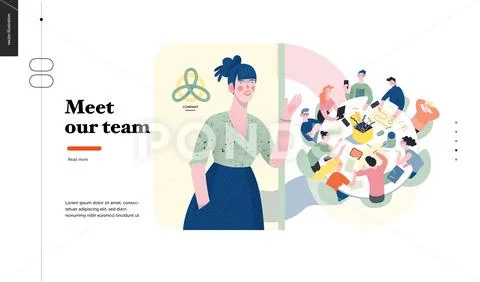 Technology topic illustration Stock Illustrationen