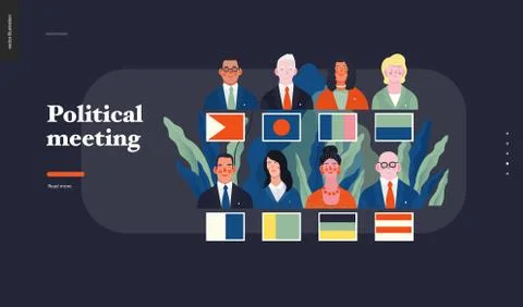 Technology topic illustration Stock Illustration