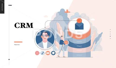 Technology topic illustration Stock Illustrationen