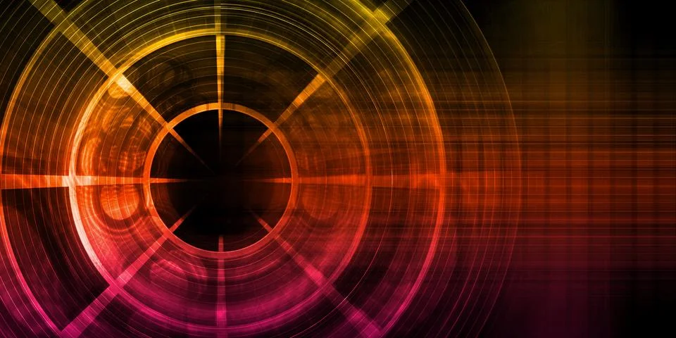 Technology Tracking System Stock Illustration