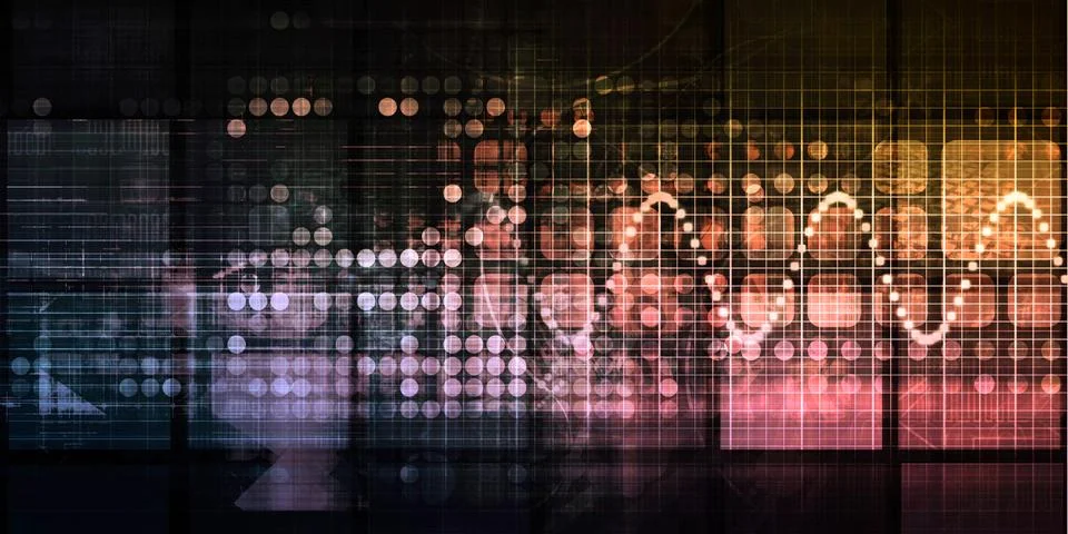 Technology Tracking System Stock Illustration