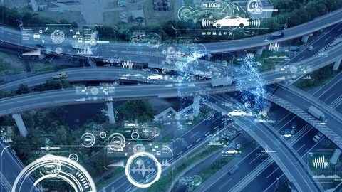 Technology of transportation concept. Stock Footage 101505515
