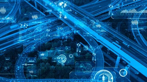 Technology of transportation concept. Stock Footage 106105214