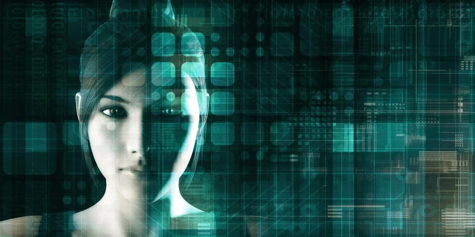 Technology Tunnel Stock Illustration