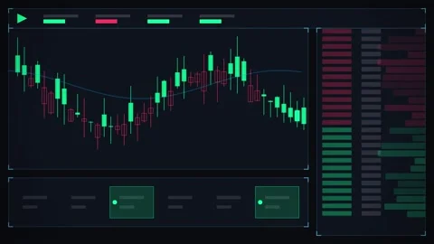 Technology UI, Sci Fi HUD, and Cyber Animation Bundle Stock Footage 343136222