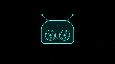 Technology UI, Sci Fi HUD, and Cyber Animation Bundle Stock Footage 343137867