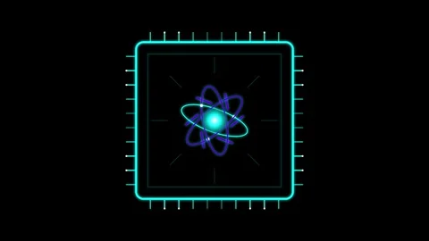 Technology UI, Sci Fi HUD, and Cyber Animation Bundle Stock Footage 343138995