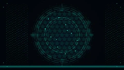 Technology UI, Sci Fi HUD, and Cyber Animation Bundle Stock Footage 343142082