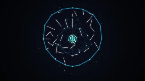 Technology UI, Sci Fi HUD, and Cyber Animation Bundle Stock Footage 343142196