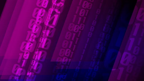 Technology unleashed unveiling the hidden language of computer binary code Stockbeeldmateriaal 251808825