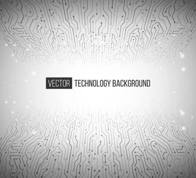 Technology vector background Stock Illustration