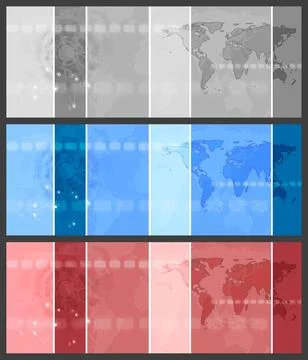 Technology vector banners Technology abstract vector banners Copyright: xZ... Stock Photos