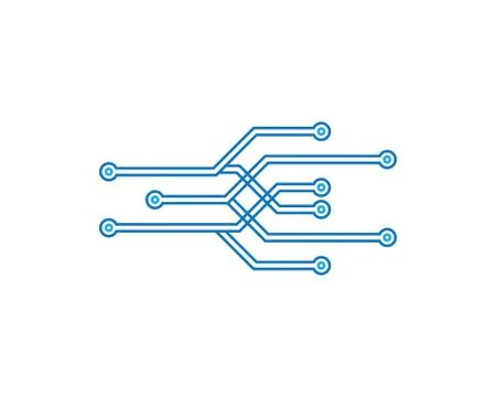 Technology vector icon Stock Illustration