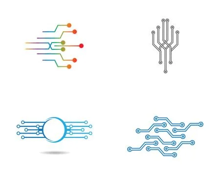 Technology vector icon Stock Illustration