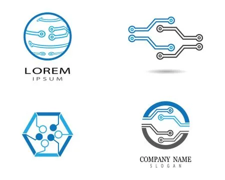 Technology vector icon Stock Illustration