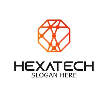 Technology - vector logo for corporate identity. Abstract chip sign. Network, 스톡 일러스트