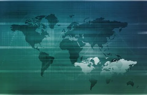 Technology visual concept Stock Illustration