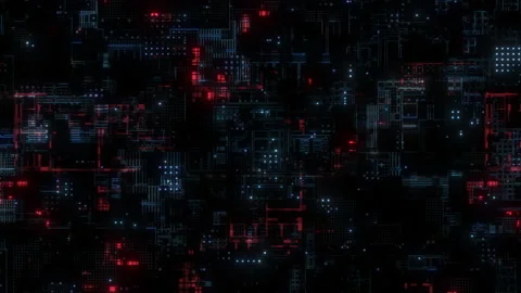 Technology Visualization 스톡 동영상 144158347