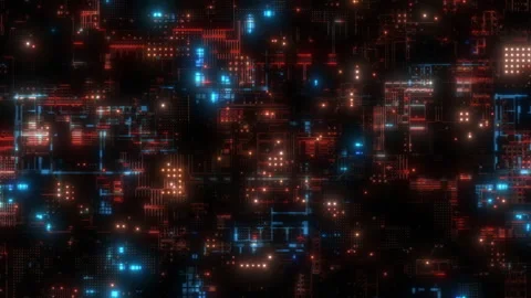 Technology Visualization 스톡 동영상 144158615