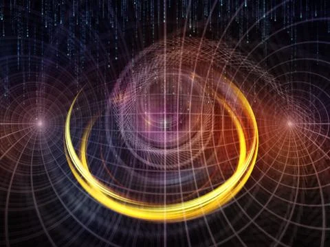 Technology Vortex Stock Illustration