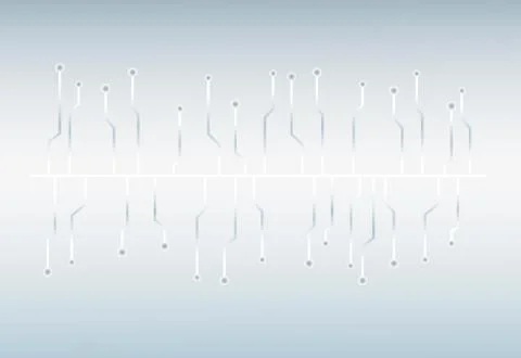 Technology wave sound background Stockillustratie