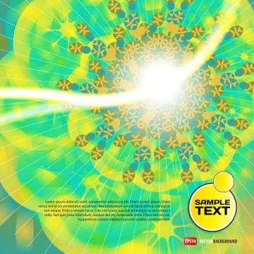 Technology web background banner with space for text Illustrazione stock