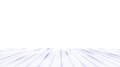 Technology wireframe landscape. Perspective grid. Digital space. 動画素材 257311990