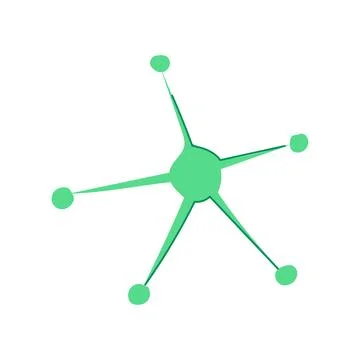 Technology y2k shape cartoon vector illustration Stock Illustration