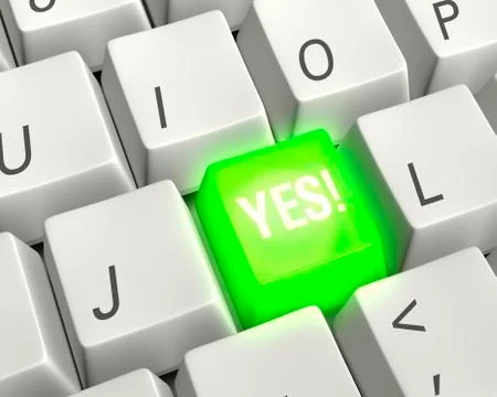 Technology - yes! Stock Illustration