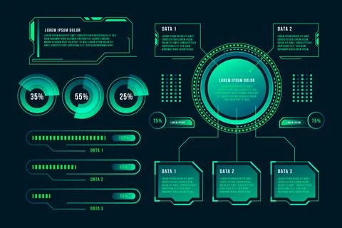 Technology?infographic concept Stock Illustration