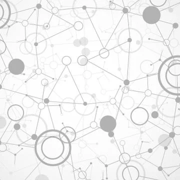 Technology/science communication background Stock Illustration