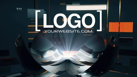 Techy Logo Reveal Dark Stock After Effects