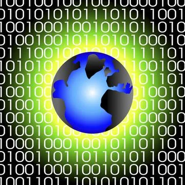 Techy Stuff 2 2004 Linda Braucht (20th C. American) Computer graphics 库存插图