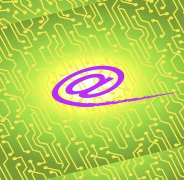 Techy Stuff 8 2004 Linda Braucht (20th C. American) Computer graphics Illustrazione stock