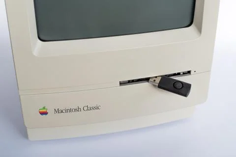 Tecnical evelution for the personal computer Stock Photos