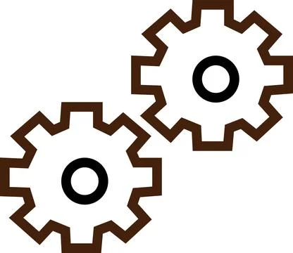 Tecnical icons Stock Illustration