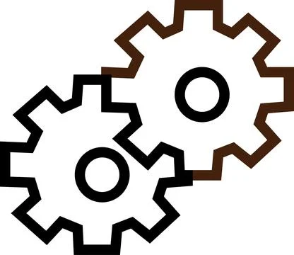 Tecnical icons Stock Illustration