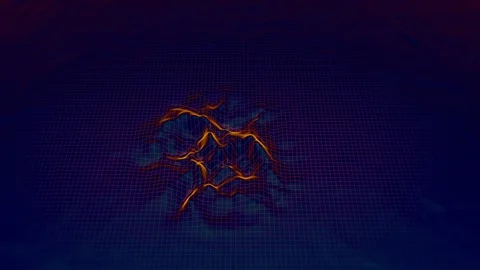 Tectonic movement of the earth's crust Video stock 129211207