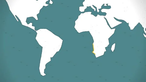 Tectonic plates Illustration Stock Footage 263166346