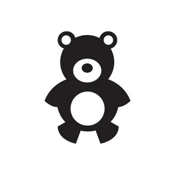 Teddy Bear icon Stock Illustration