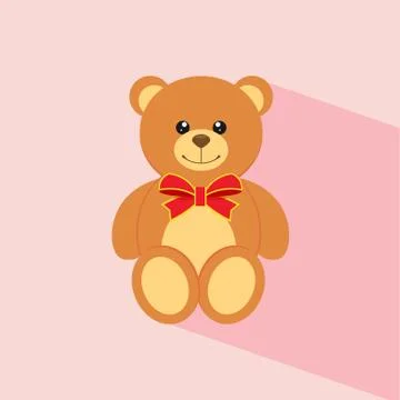 Teddy bear icon. Stock Illustration