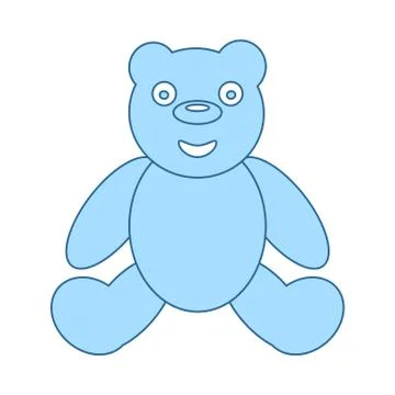 Teddy Bear Icon Stock Illustration