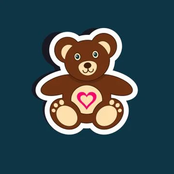 Teddy bear Stock Illustration