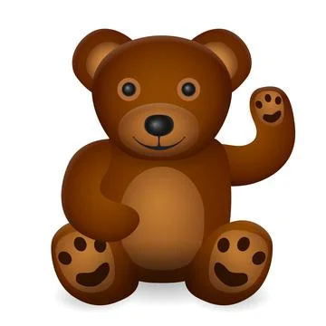 Teddy bear Stock Illustration