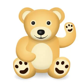 Teddy bear Stock Illustration